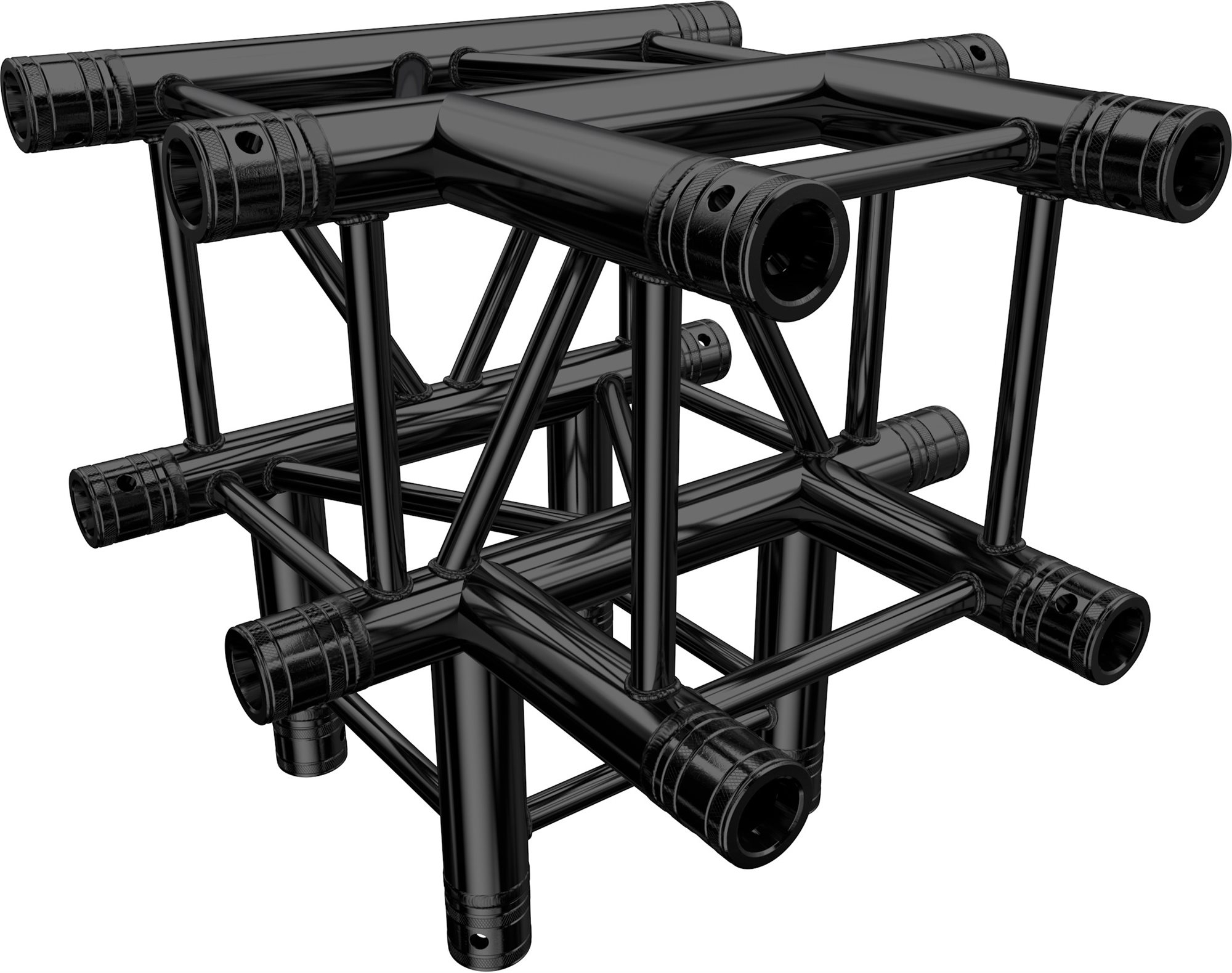 Global Truss F34 4 Weg Ecke T40 Stage Black F34 B Traversen And Rohre