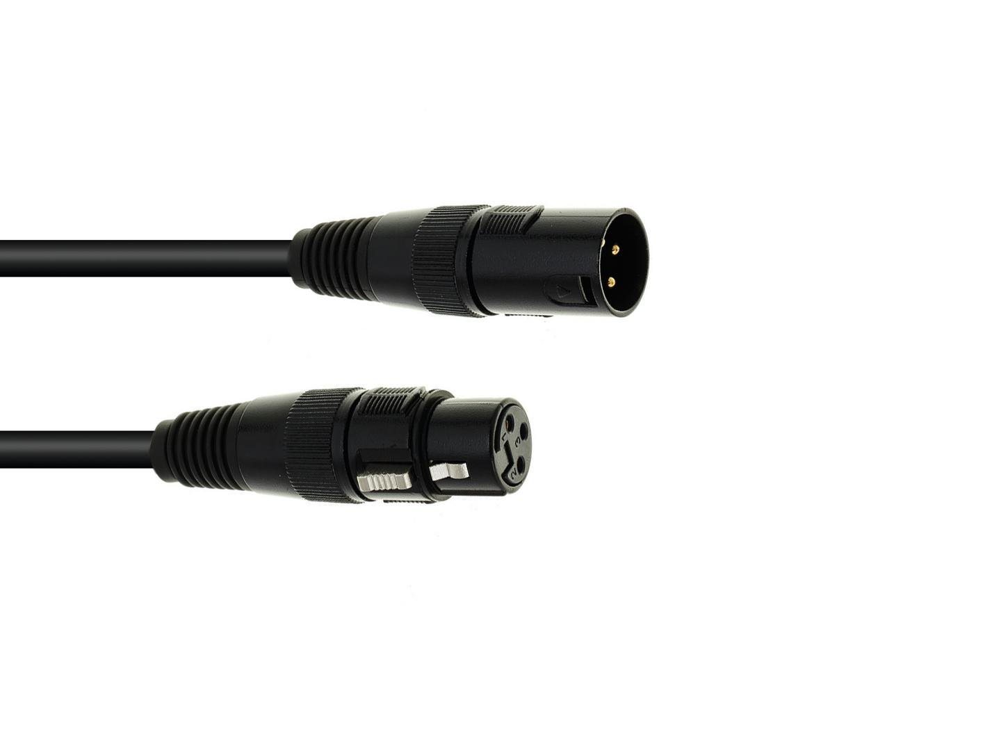 10 Stück 2,5m Profi DMX Kabel XLR male female Licht Effekt Steuerung Cable Set 