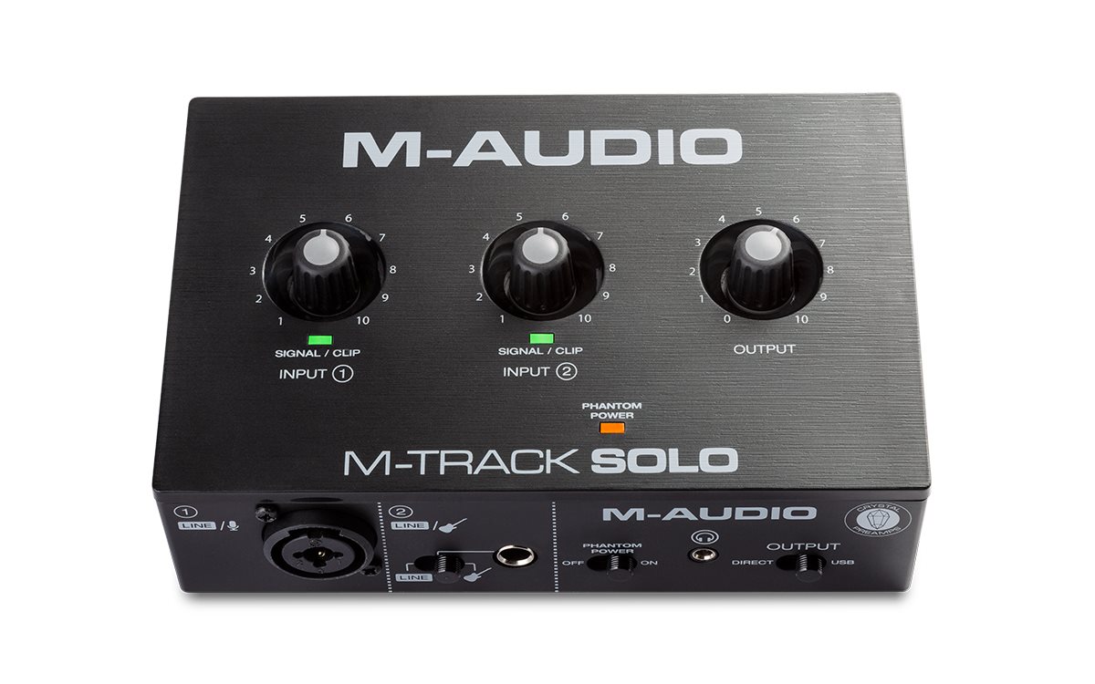 MAudio MTrack Solo Extern Interfaces Recording & Computer