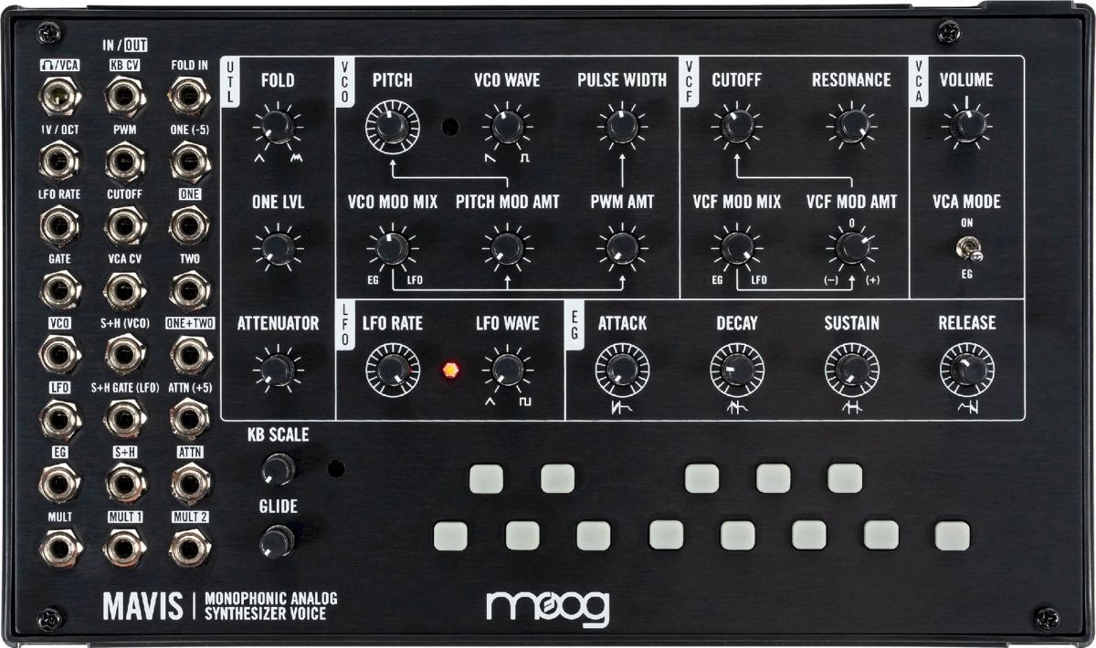Moog Mavis - New semi modular synth (kit) - Gearspace